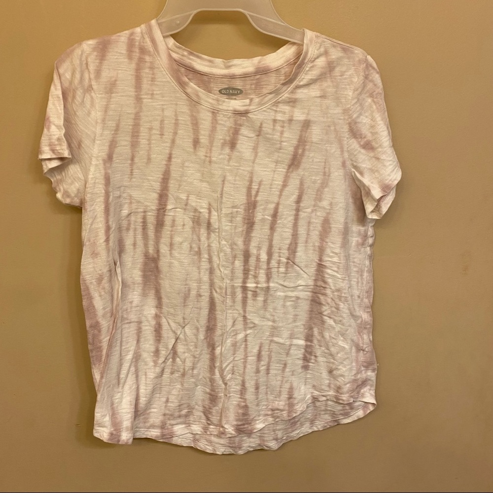 Old navy pink tie dye tshirt